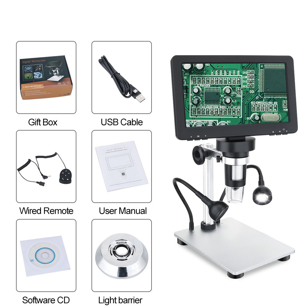 4 digital microscope with LCD 4 digital microscope with LCD