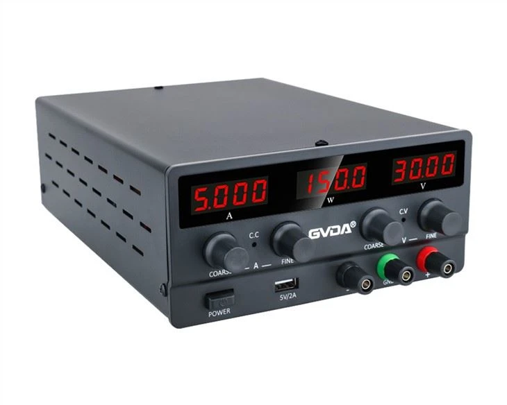 Ρυθμιζόμενο τροφοδοτικό εργαστηρίου USB Ρυθμιζόμενο