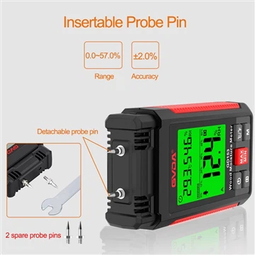 Ρουμανία Παραγγελία Πελάτη 200 τεμ. GVDA GD153 Wood Moisture Meter Profession...